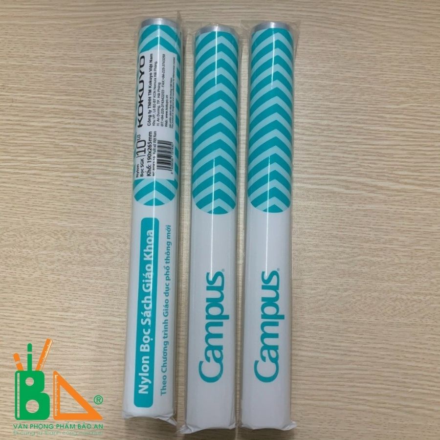 ♻️ ♻️ ♻️Nylon bọc SGK Campus KT: 190x265mm♻️ ♻️ ♻️