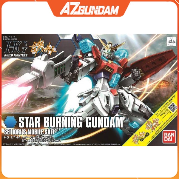 Mô Hình Gundam HG Star Burning Gundam Series HG Build Fighter Tỉ Lệ 1/144