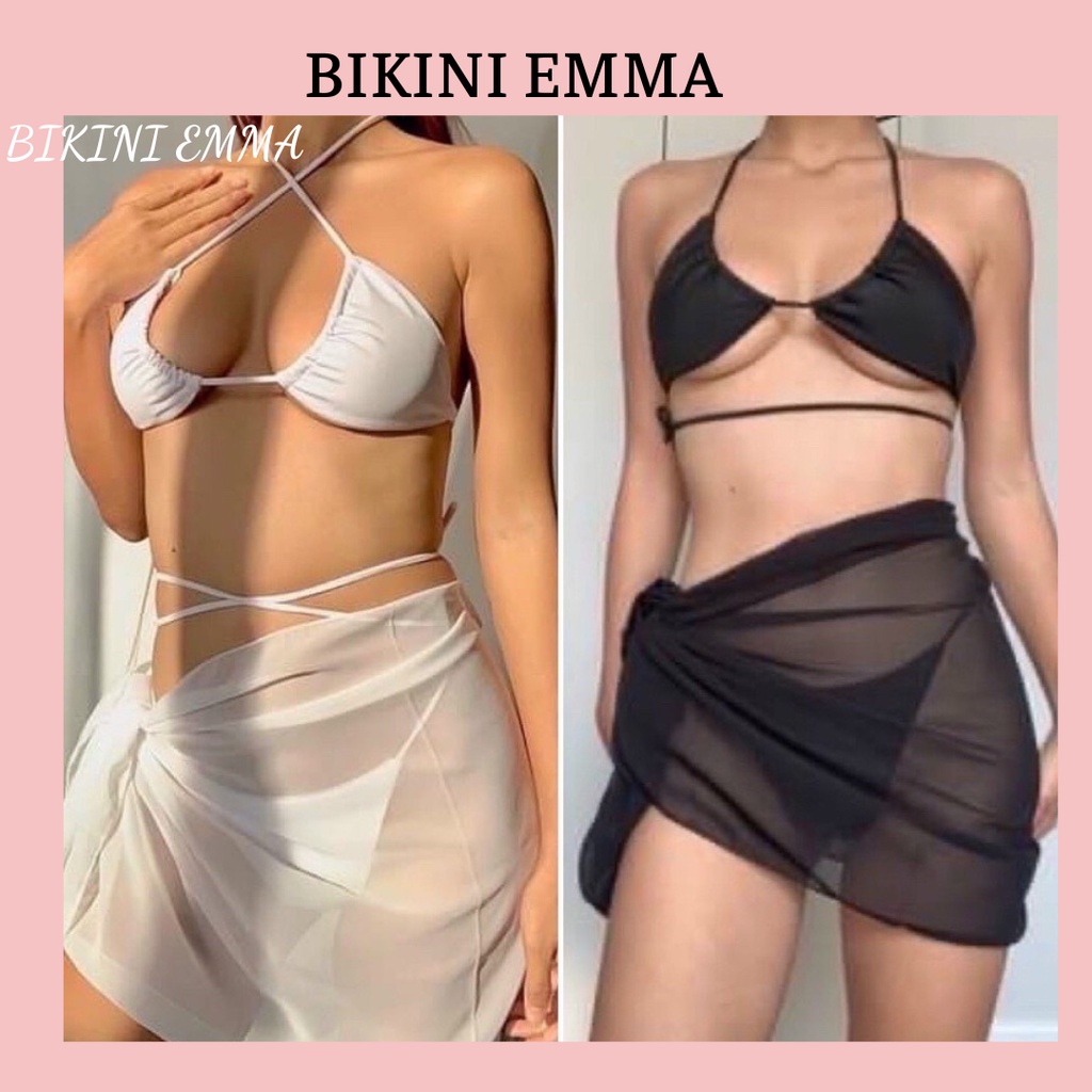 Khăn Voan Quấn Bikini, Khăn Quấn Mông Voan Emma