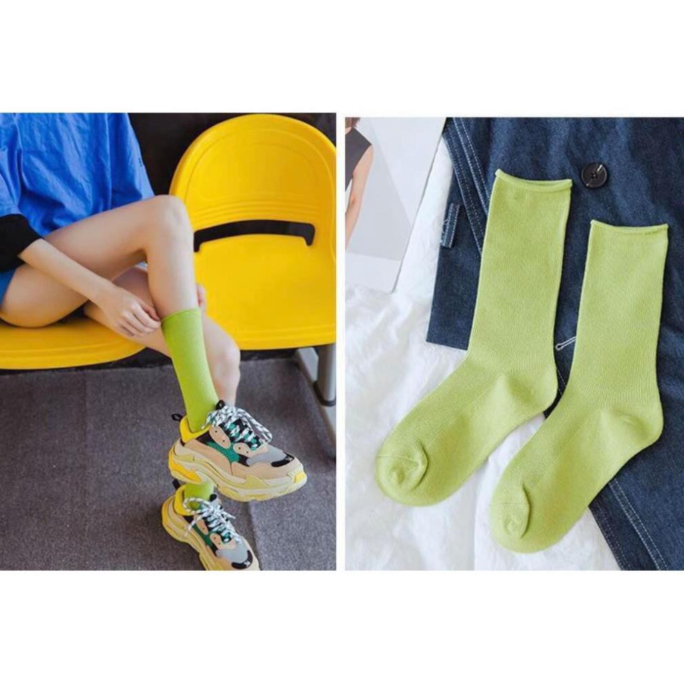 VỚ TRƠN HOT 3 MÀU UNISEX