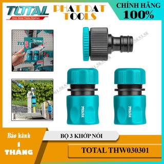 Bộ 3 khớp nối máy xịt rửa total thws030301 ingco hhcs03122 - dụng cụ phát đạt