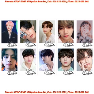 CARD CHỮ KÍ V BTS