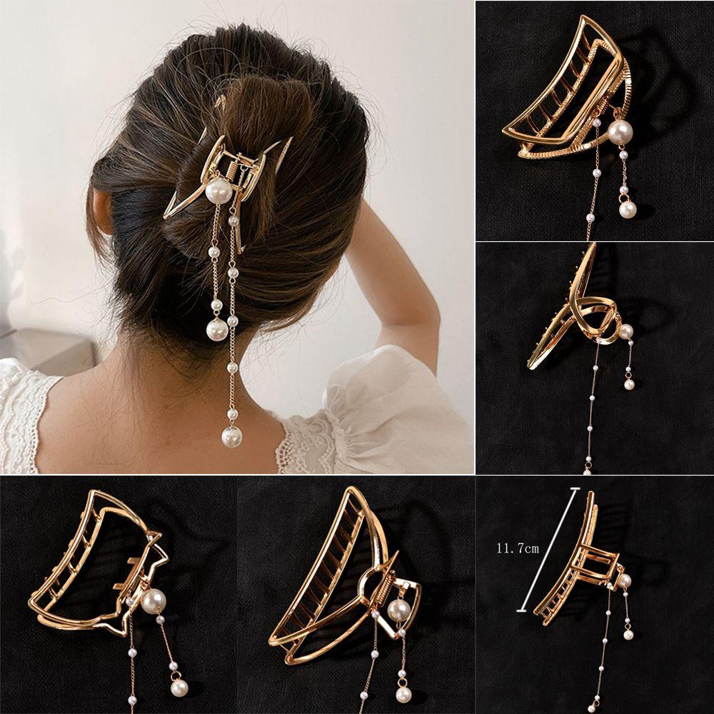 Kẹp Tóc Kim Loại Tạo Kiểu Tóc Thanh Lịch