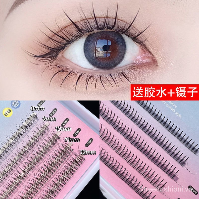 Set mi giả cong tựa đuôi cá hiệu ứng tự nhiên phù hợp phái nữ