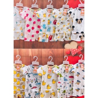 Combo 3 bộ cotton giấy cho bé QATE43