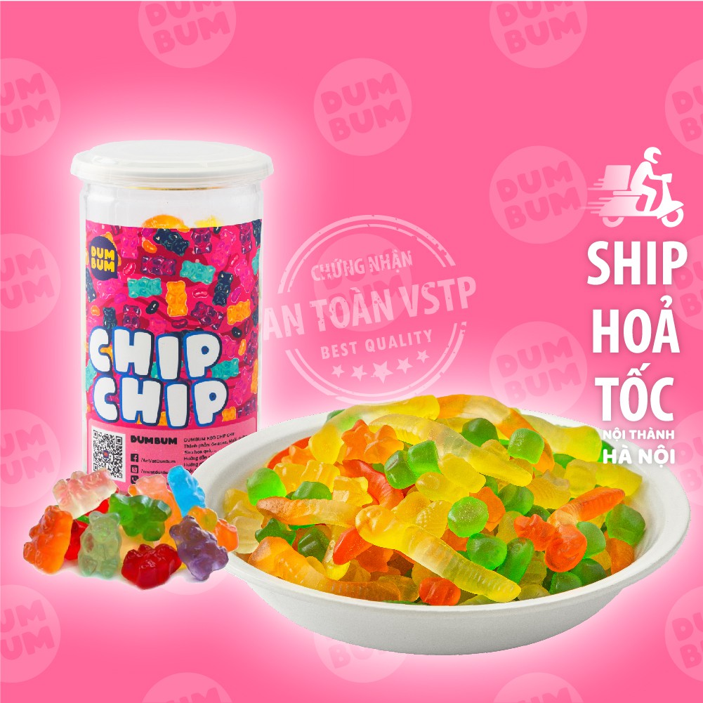 Kẹo chíp chíp mix vị 500g, đồ ăn vặt Hà Nội, vừa ngon vừa rẻ Siêu ngon