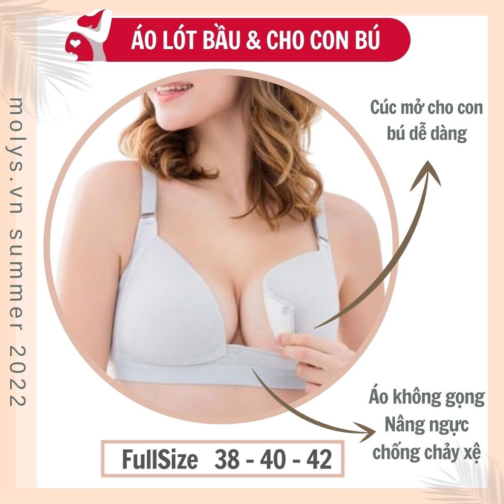 Áo lót bầu và sau sinh cho con ti Molys M7002