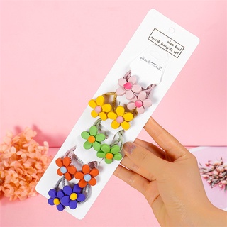 Set 10 dây buộc tóc hoạt hình cho bé