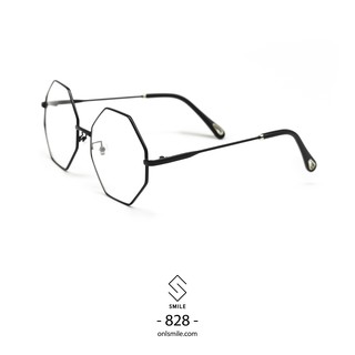 SMILE - Kính đa giác mắt trong hàng đẹp gọng cao cấp - P828