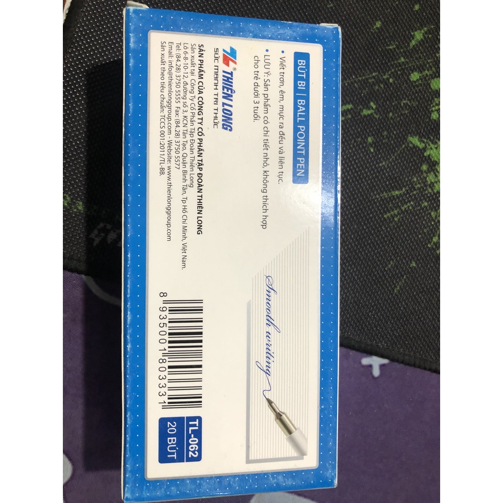 Bút Bi TL-062 Simply Nét 0.38mm