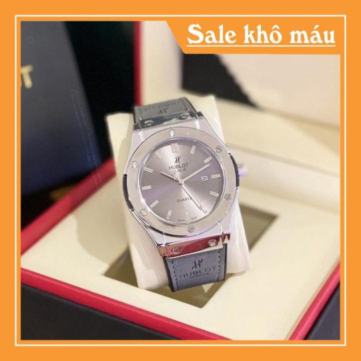 (Bảo hành 12 tháng) Đồng hồ nam Hublot - máy pin - Hàng có bảo hành 12 tháng DH201 fullbox - Hulo | BigBuy360 - bigbuy360.vn