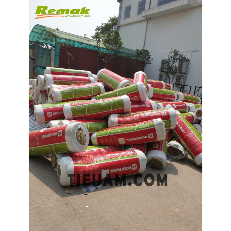 Bông khoáng Rockwool RockAir Dạng cuộn Cách âm Cách nhiệt
