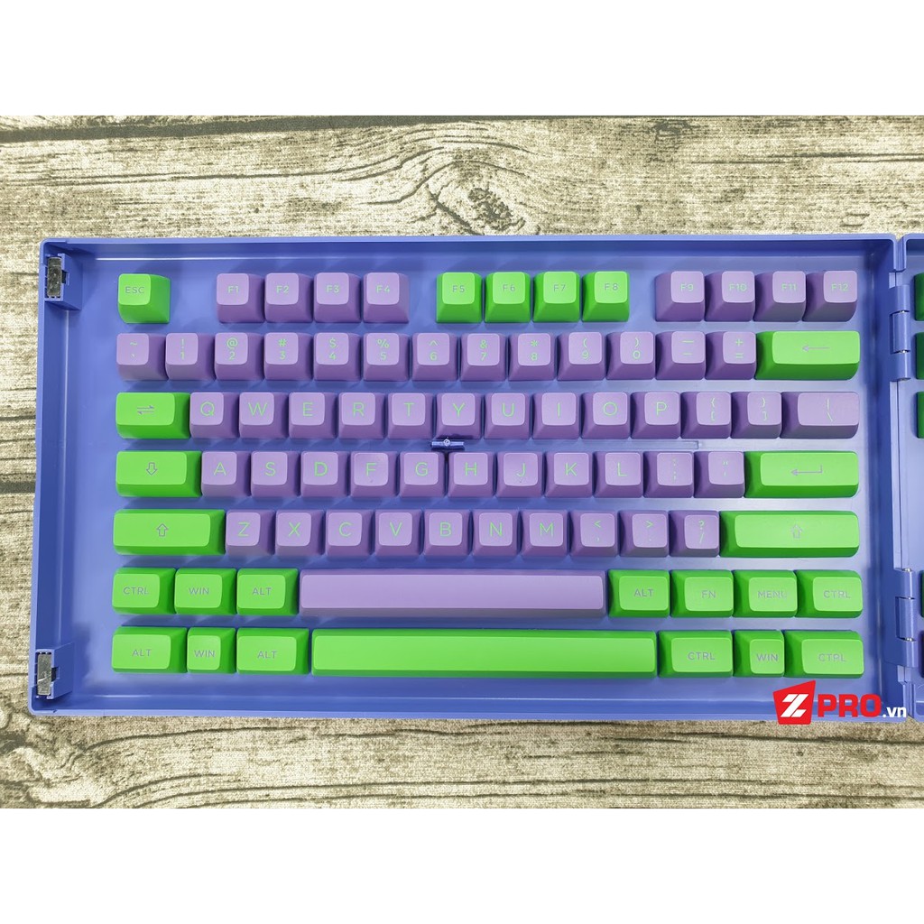 Bộ Keycap PBT AKKO Eva - ASA Profile 158 Phím