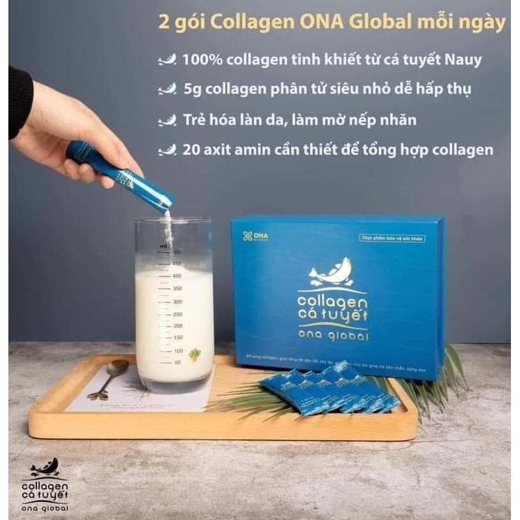 [Mua 5 tặng 1] Combo 5 hộp Collagen cá tuyết Nauy Cocayhoala làm đẹp da, da săn chắc, căng bóng ngậm nước ẩm mượt | BigBuy360 - bigbuy360.vn