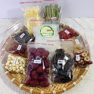 Set chè dưỡng nhan tuyết yến nhãn nhục 999 - Set 79k siêu rẻ ngày hè dùng cho 10 người