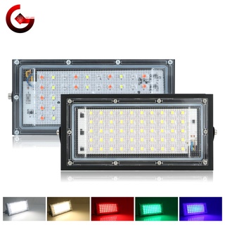 Đèn LED Chiếu Sáng Ngoài Trời Liang 50W 220V IP65 Ánh Sáng Trắng / Xanh Lá / Đỏ Ấm Áp Chống Thấm Nước