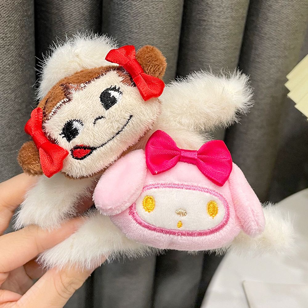 Giá đỡ kẹp tóc hình cà rốt/cua hoạt hình Melody phong cách Hàn Quốc cho nữ