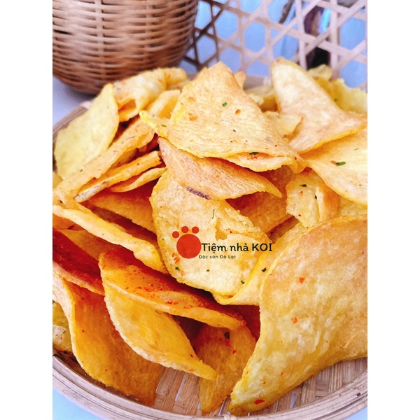 Khoai Lang Sấy Mắm Hành/500gr - Đặc sản Đà Lạt