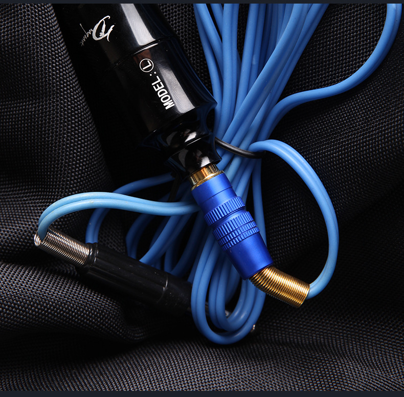 Dây Cáp Kết Nối Máy Xăm Bằng Silicon Dài 2m Kèm Móc RCA