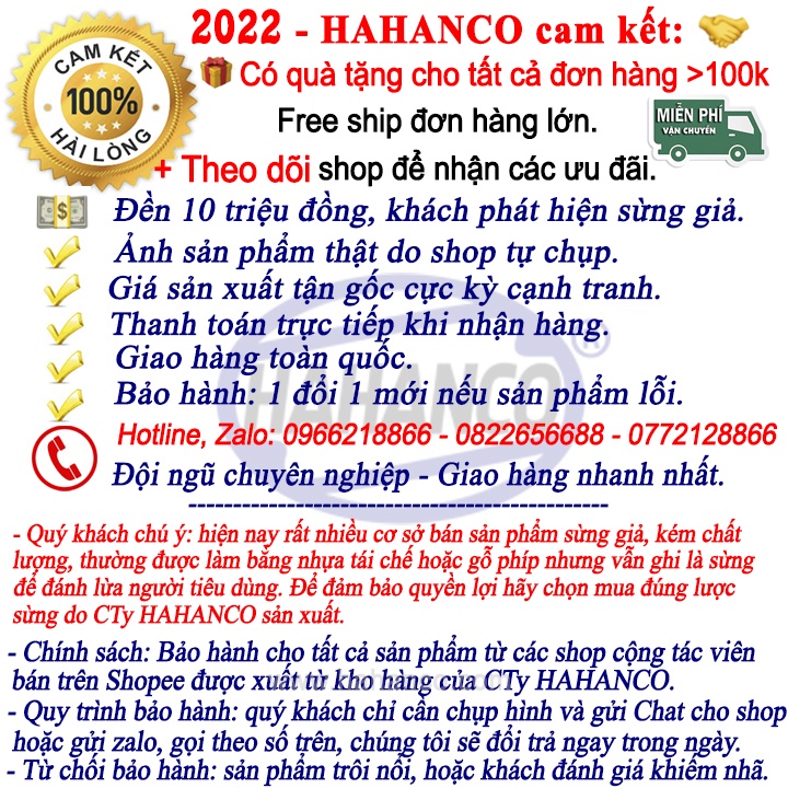 Trâm Cài Tóc Bằng Sừng Đen Hàng VIP HAHANCO - Đục Khắc Hình Dễ Thương - HH602B