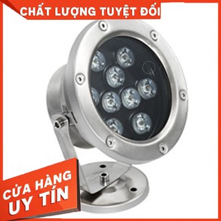 Đèn LED âm nước ngồi 6W, 9W, 12W loại ngồi ánh sáng vàng và đổi màu