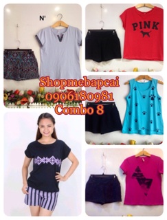 Combo 5 bộ đùi 8
