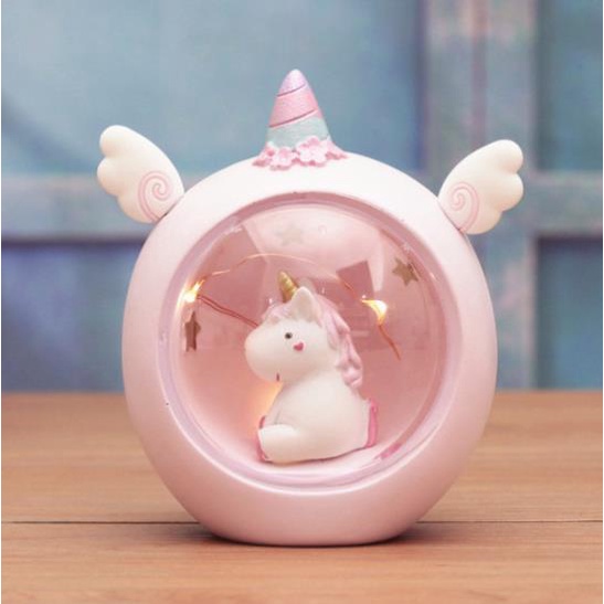 Đèn Ngủ Hình Kỳ Lân Sáng Tạo Qùa Tặng Sinh Nhật Trang Trí Phòng Ngủ Cho Bé siêu đáng yêu