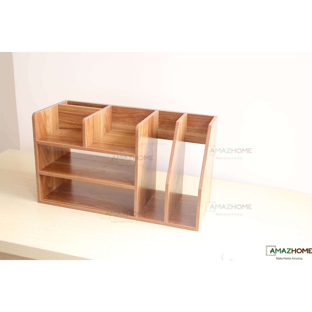 Kệ Tài Liệu Để Bàn Bằng Gỗ, Để Các loại Giấy Tờ Tài Liệu Văn Phòng BS01 | BigBuy360 - bigbuy360.vn