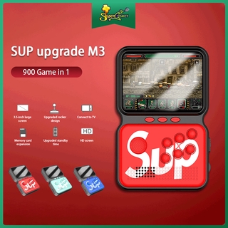 Máy chơi game cầm tay điều khiển không dây dòng cổ điển video SUP M3 thế hệ thứ hai với 900 trò chơi trong 1
