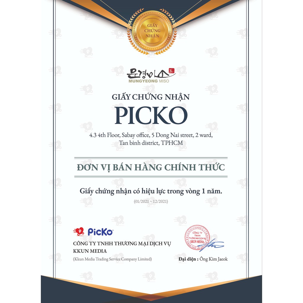 Thức uống hỗn hợp chiết xuất tự nhiên nhập khẩu từ Hàn Quốc PICKO