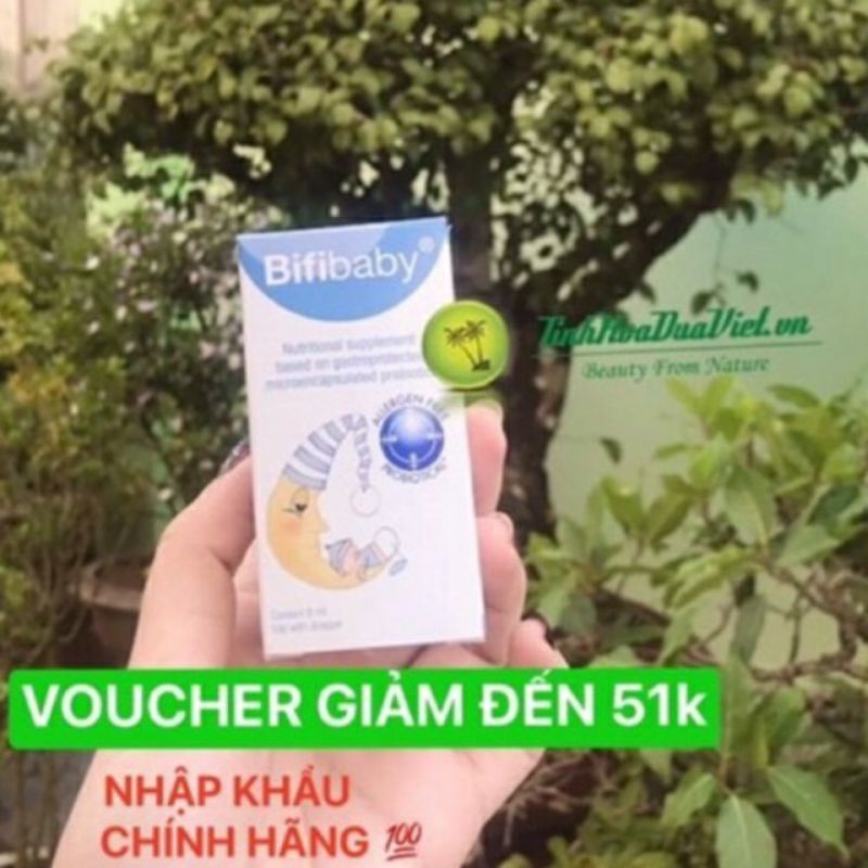 8ml Men Tiêu Hóa Bifibaby Italia cho trẻ sơ sinh và người già