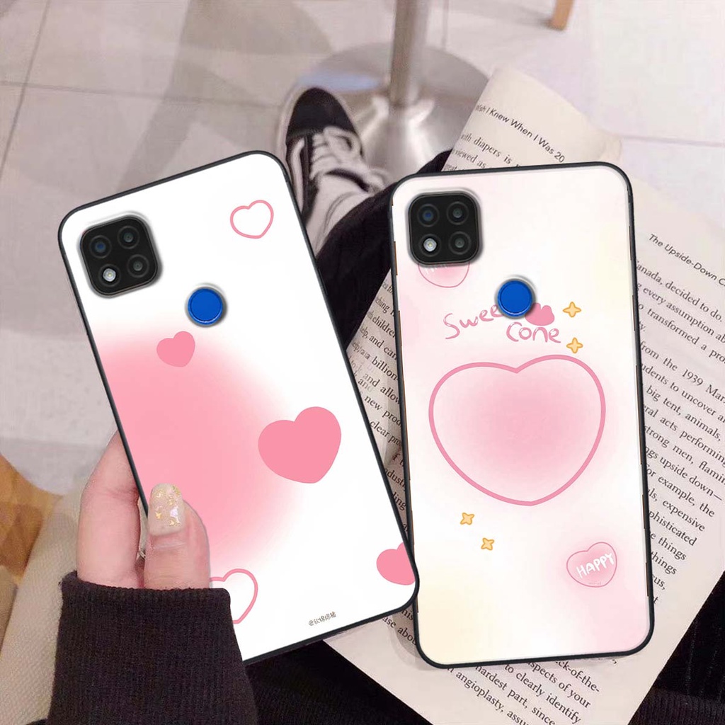 Ốp Xiaomi Redmi 9C in hình trái tim, caro kẹo ngọt đầy cá tính siêu đẹp siêu chất