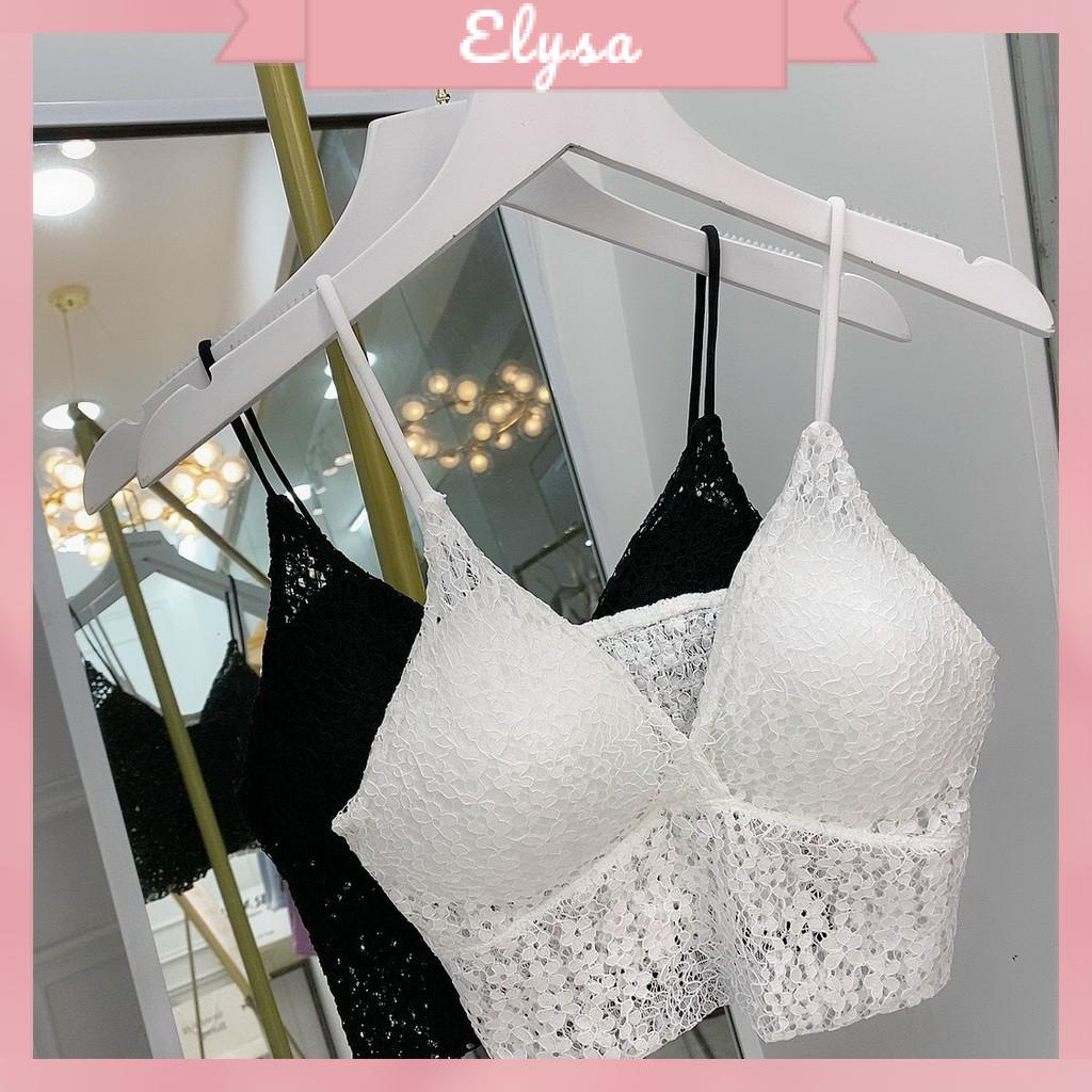 Áo Nữ Croptop Ren Hoa, Bra Sexy Siêu Đẹp 990