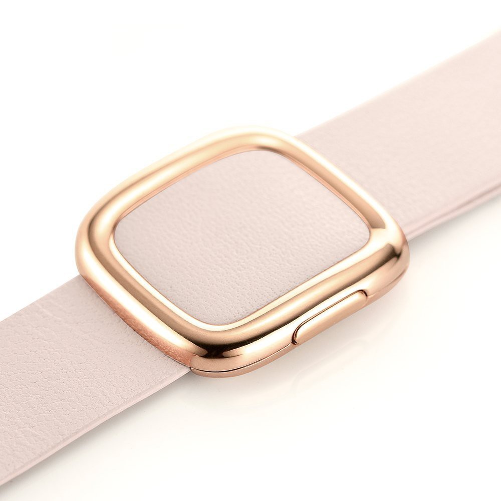 Modern Buckle Genuine Leather Band Strap for Apple Watch Series1/2/3/4/5 38/42mm/40mm/44mm