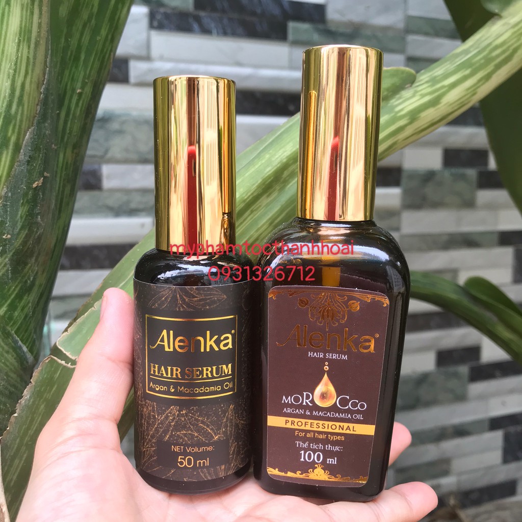 Tinh dầu dưỡng tóc, giữ nếp tóc uốn alenka hair serum | BigBuy360 - bigbuy360.vn