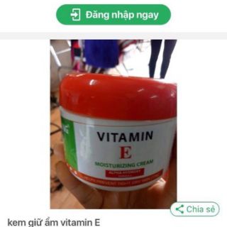 Kem massa vitamin E