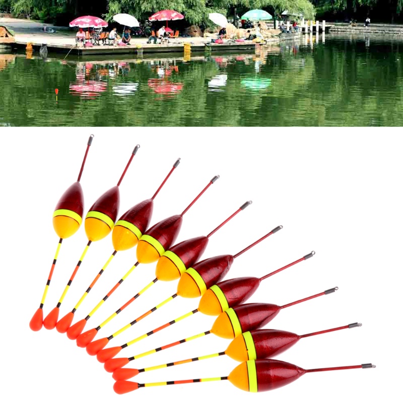Bộ 10 Phao Nổi Cho Cần Câu Cá 2 4 5g