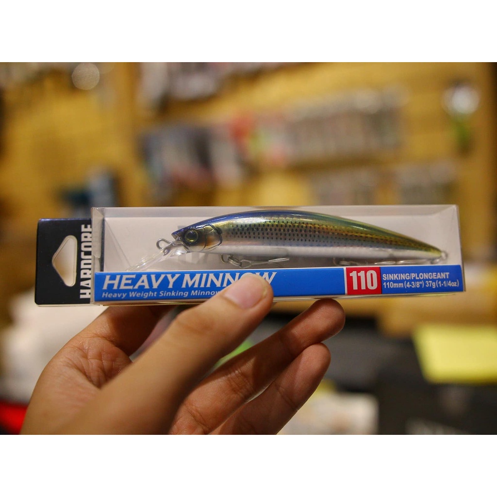 Mồi Câu Cá Giả Lure Ghềnh DUEL HARDCORE HEAVY MINNOW 110S
