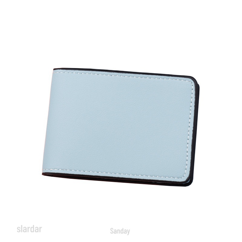 Ví Da Đựng Bằng Lái Xe Có 2 Ngăn Đựng Thẻ Siêu Mỏng Dành Cho Nam Nữ