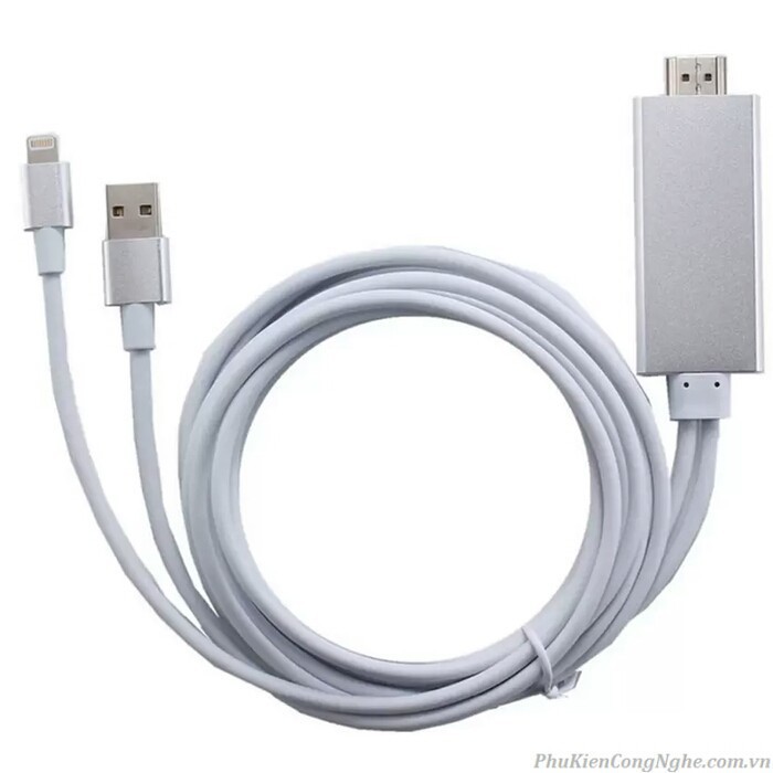 Cáp MHL  HDMI HDTV kết nối điện thoại IOS với TV ipad iphone 5 6 7