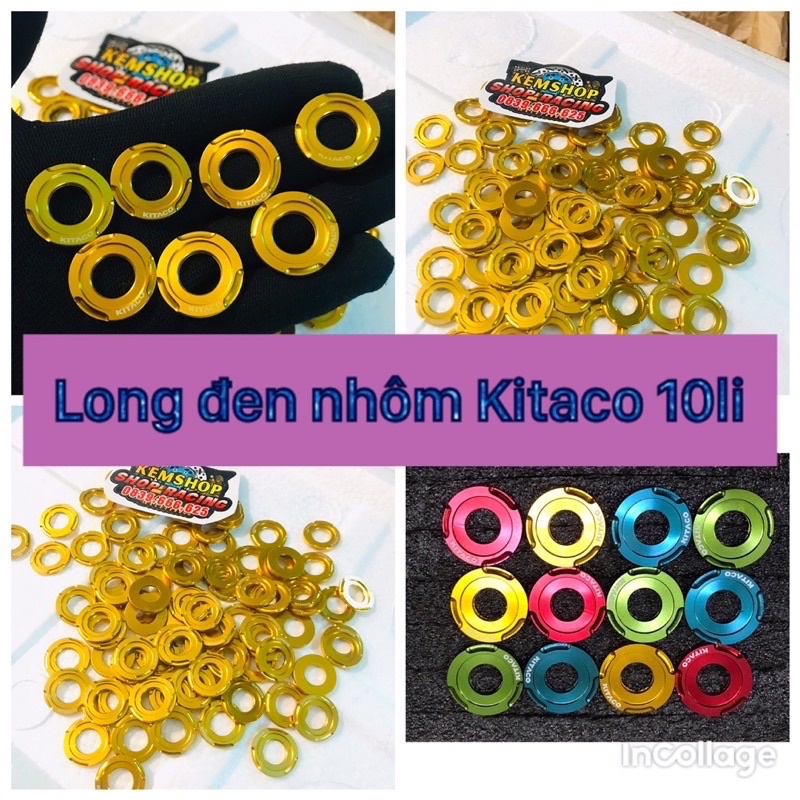 Long Đen Nhôm Kitaco 8li 10li 12li