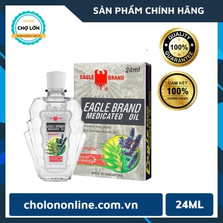Dầu gió trắng con ó mỹ eagle brand medicated oi chính hãng của mỹ 24ml