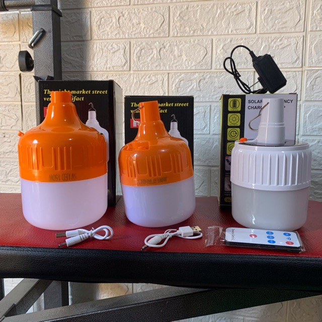 Bóng đèn led tích điện 150w, 100w siêu sáng | BigBuy360 - bigbuy360.vn