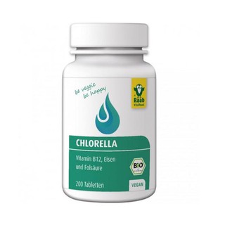 Viên tảo Chlorella hữu cơ Raab (200V)