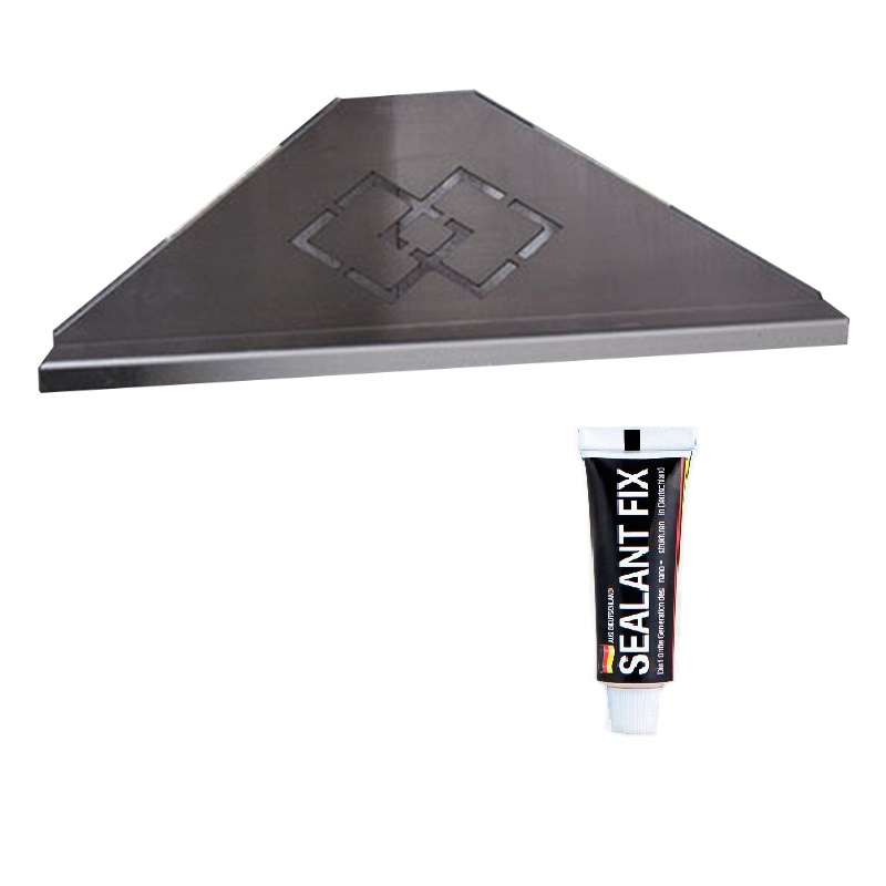 QQ Giá Đỡ Dầu Gội Bằng Kim Loại Hình Tam Giác Tiện Dụng Cho Phòng Tắm / Nhà Bếp