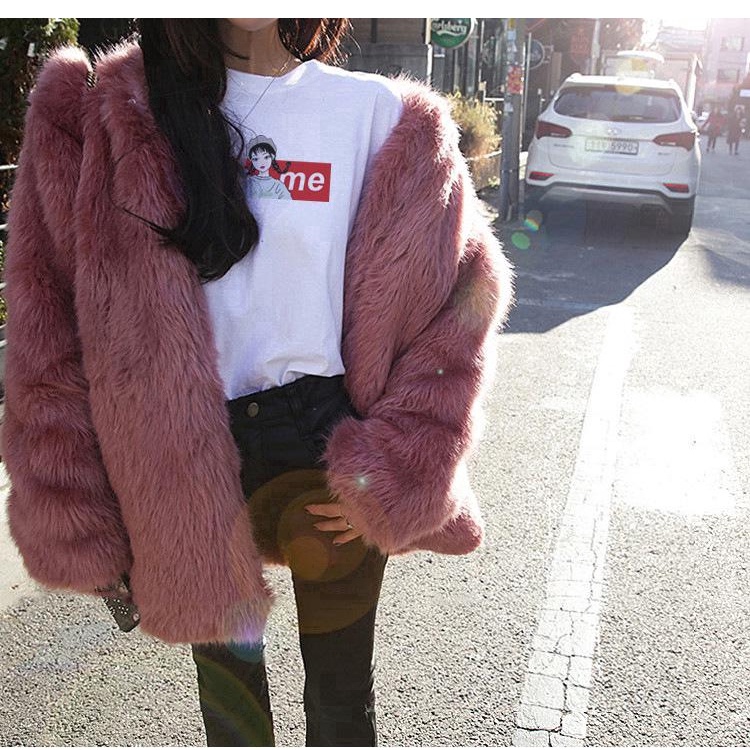 IELGY  Áo Thun Tay Dài Dáng Rộng Phong Cách Hàn Quốc Thời Trang Cho Nữ