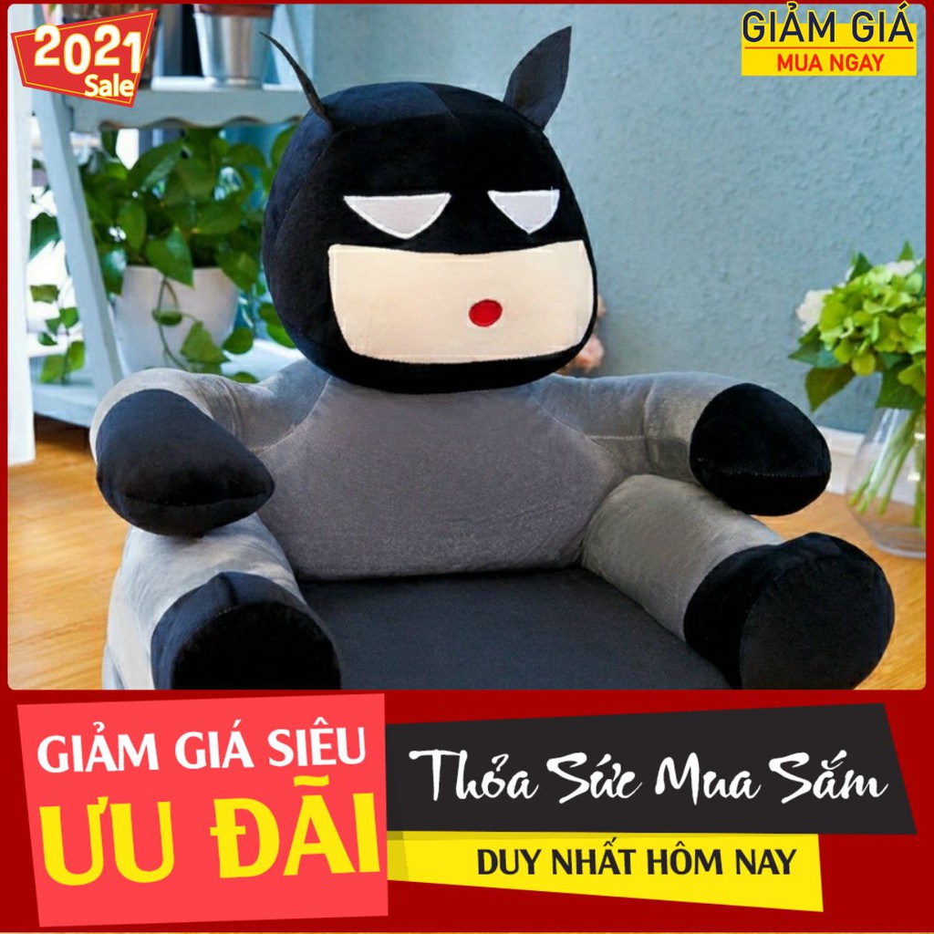 [Ghế lười]Ghế lười hình thú,sofa giường cho bé(siêu nhân)