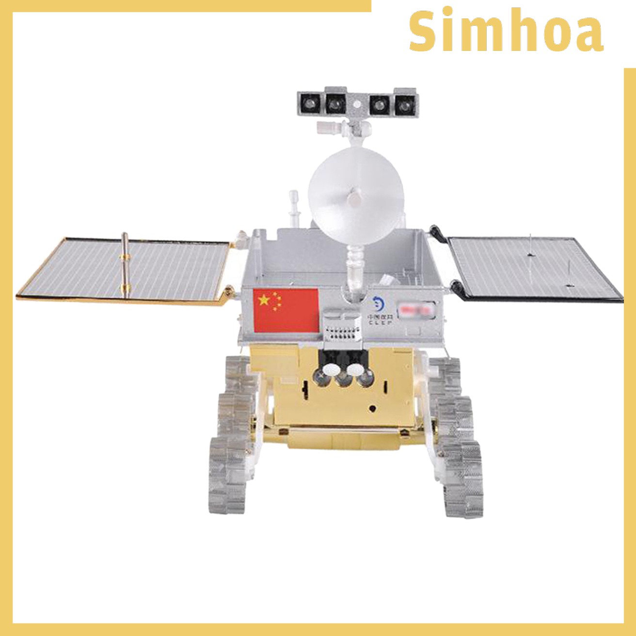 Mô Hình Xe Lunar Rover 3d Tỉ Lệ 1 / 16 Bằng Kim Loại