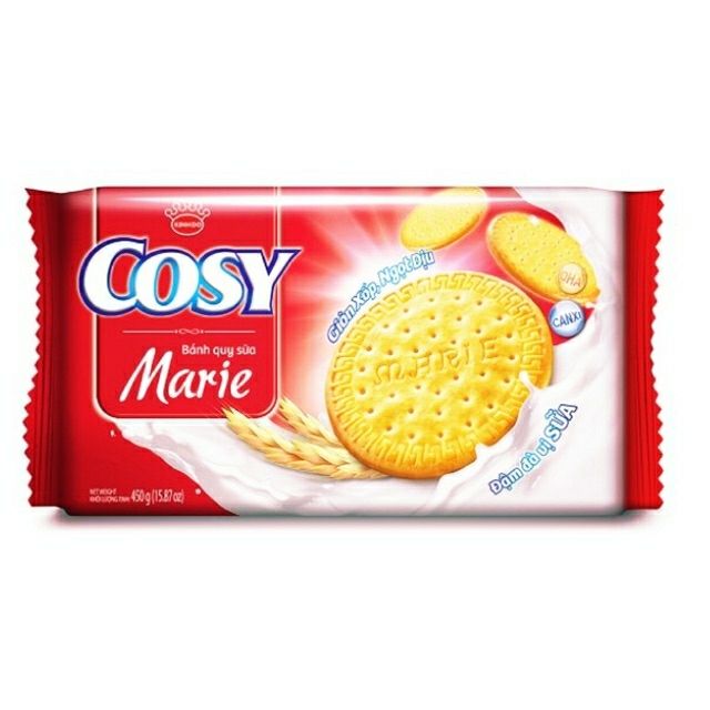 bánh quy sữa cosy marie gói 432g