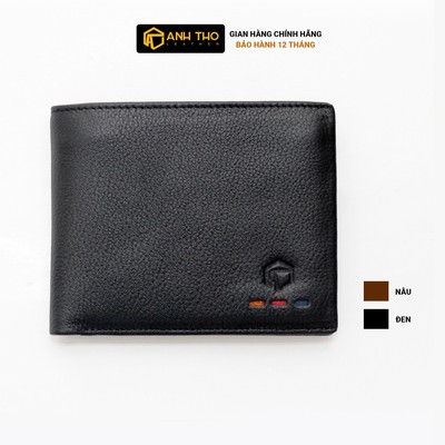 Ví ngang nam cao cấp MIN-06, chất da Miu Ý Nhập khẩu, siêu mềm mại, thích hợp làm quà tặng cao cấp, Anh Tho Leather